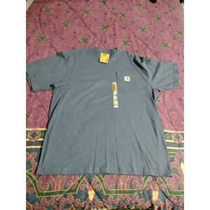 Carhartt Original Fit Pocket Tee Gray T-Shirt Mens Size Large New